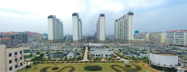 江西最大污水處理廠——南昌朝陽污水處理廠二期工程（省、市優(yōu)良工程，獲滕王閣杯）